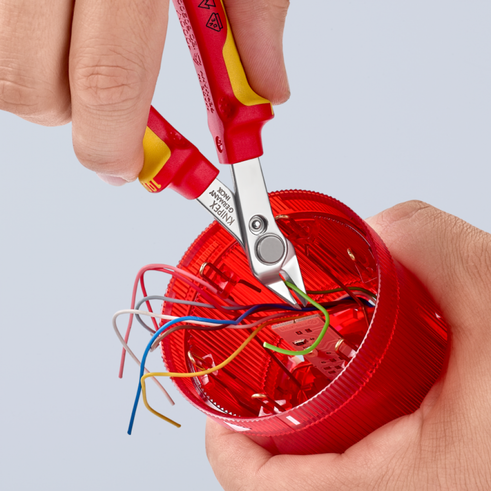 Кусачки Knipex VDE Electronic Super Knips®, 125 мм (78 06 125)