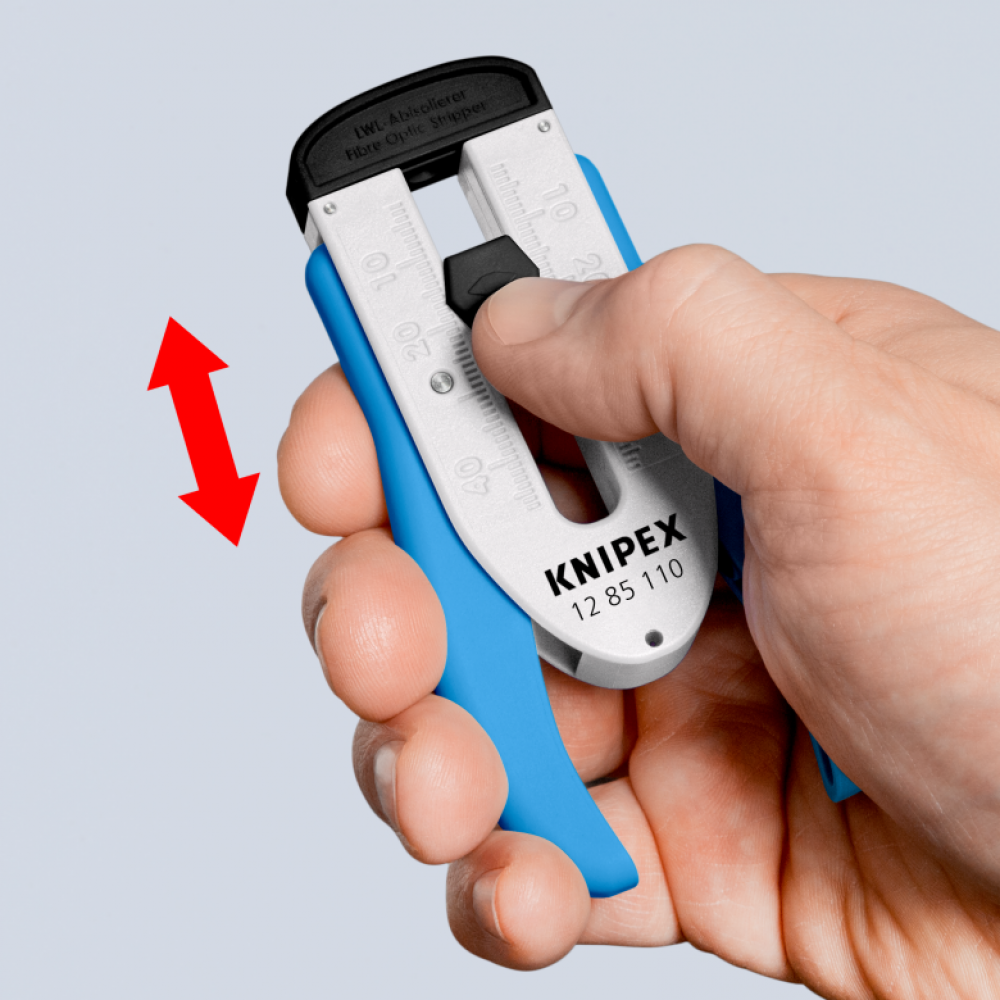 Инструмент для зачистки оптоволоконных кабелей Knipex (12 85 110 SB)