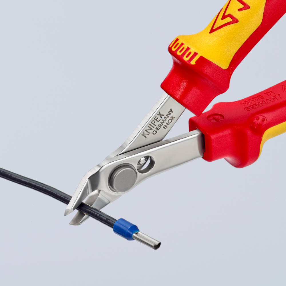 Кусачки Knipex VDE Electronic Super Knips®, 125 мм (78 06 125)