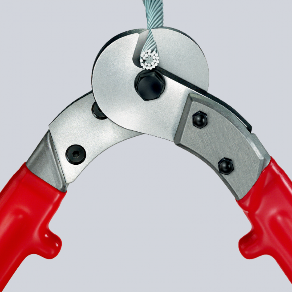 Ножницы для резки проволочных тросов и кабелей Knipex, 600 мм (95 81 600)