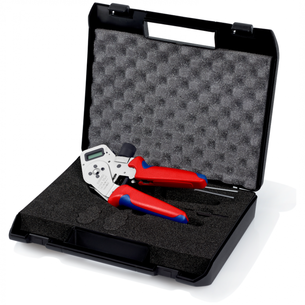 Инструмент Knipex для тетрагонального опрессования наточенных контактов (97 52 63 DG)