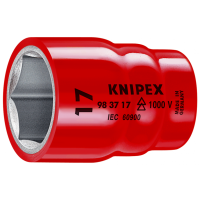 Насадка для торцевих ключів Knipex із внутрішнім квадратом 3/8” 13 мм (98 37 13)