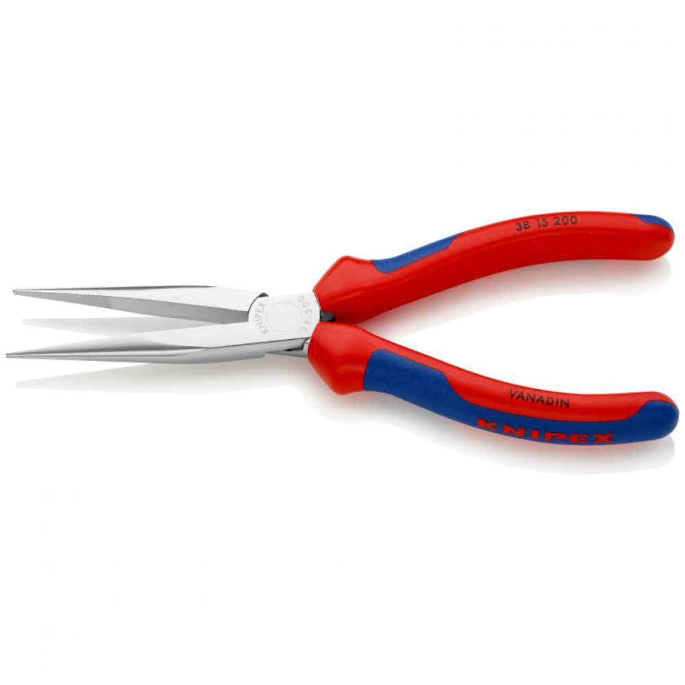 Плоскогубці механіка Knipex (хромовані), 200 мм (38 15 200)