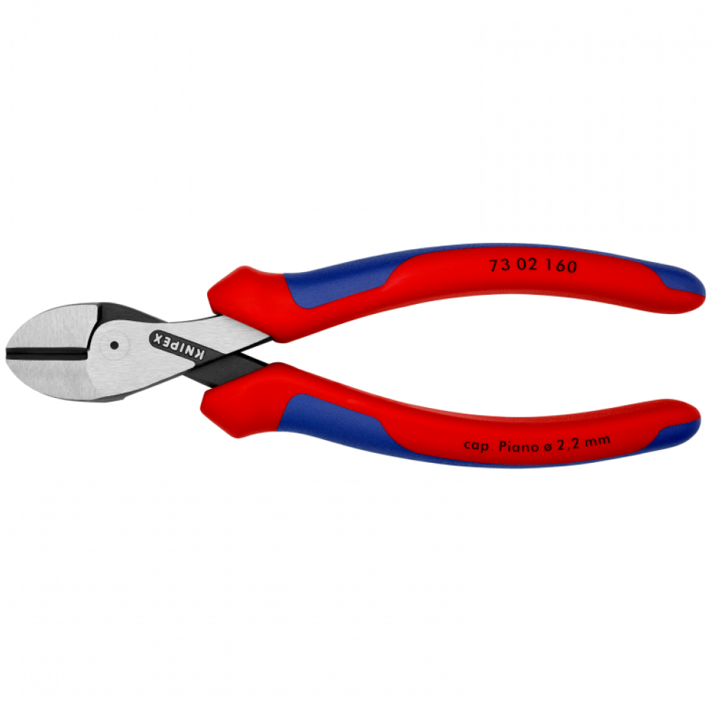 Кусачки бокові Knipex X-Cut компактні, 160 мм (73 02 160)