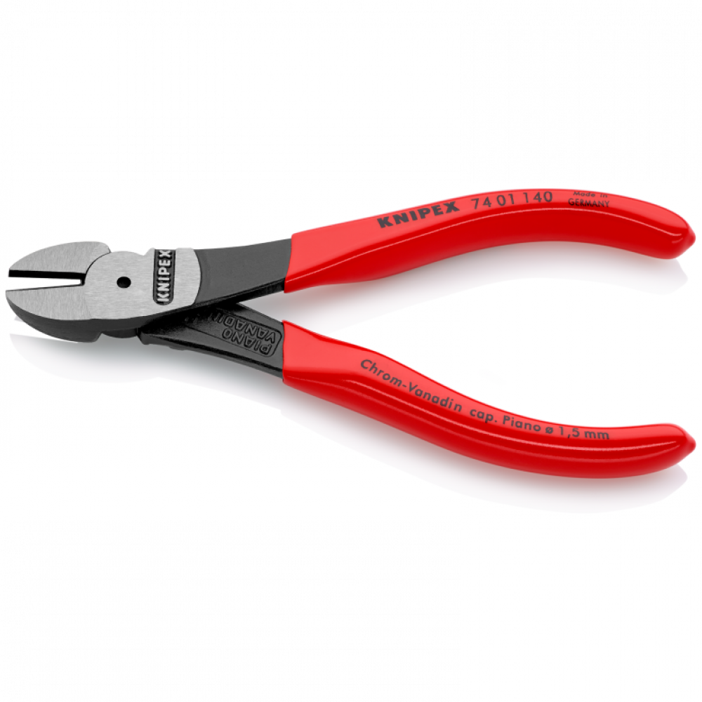 Кусачки бокові Knipex особливої потужності, 140 мм (74 01 140)