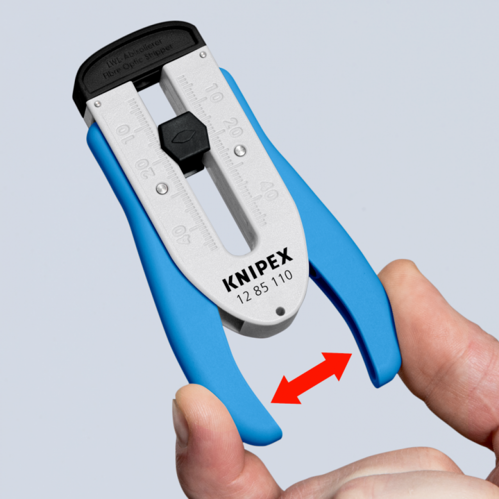 Инструмент для зачистки оптоволоконных кабелей Knipex (12 85 110 SB)