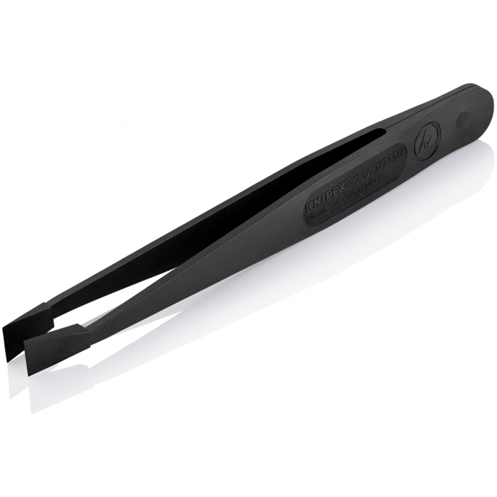 Пінцет Knipex ESD захоплюючий для прецизійних робіт (пластик), 115 мм (92 09 05 ESD)