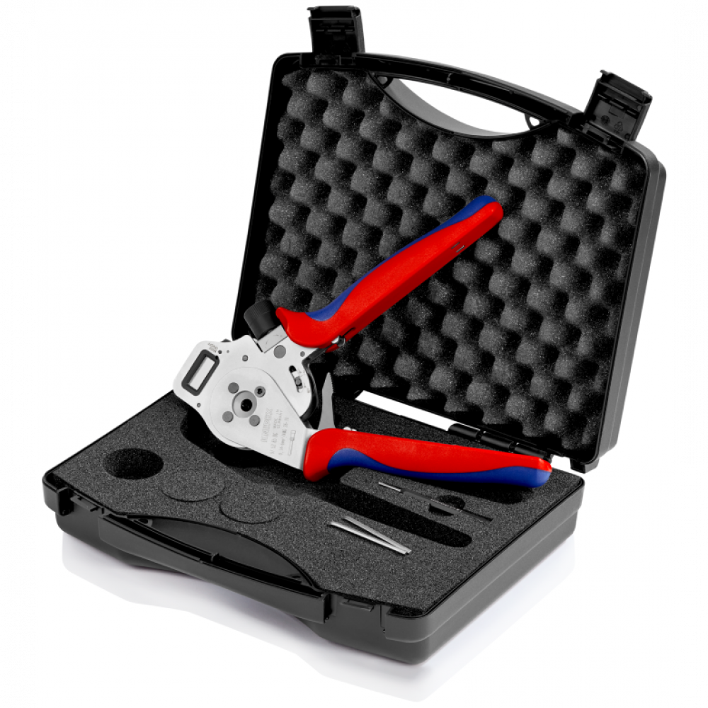 Инструмент Knipex для тетрагонального опрессования наточенных контактов (97 52 65 DG)