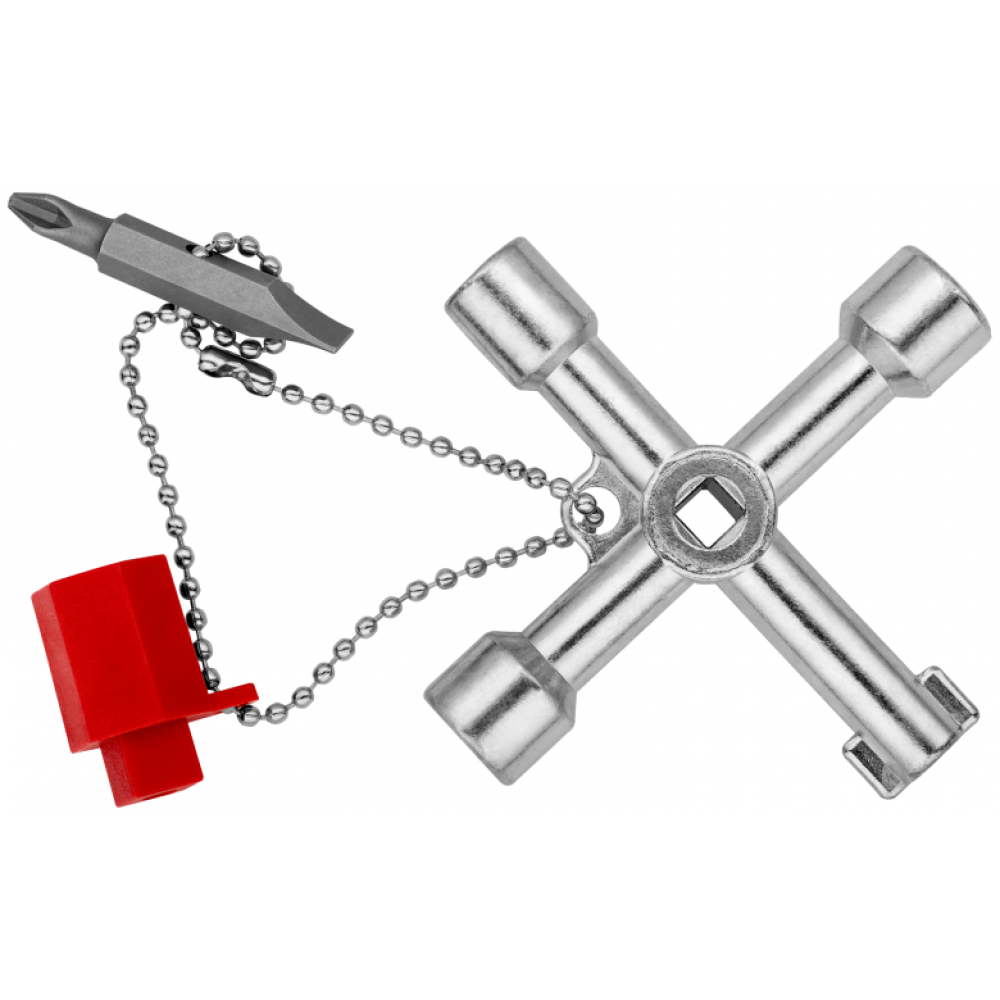 Ключ для шкафов и систем запирания Knipex (00 11 03)