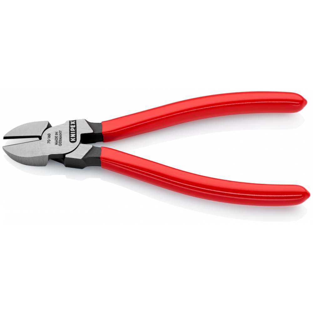 Кусачки бічні Knipex (фосфатовані), 160 мм (70 01 160)