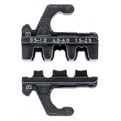 Матриці змінні підходять тільки для KNIPEX MultiCrimp® 97 33 02 та 97 33 01 (97 39 05)