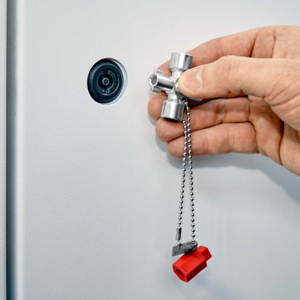 Ключ для шкафов и систем запирания Knipex (00 11 02)