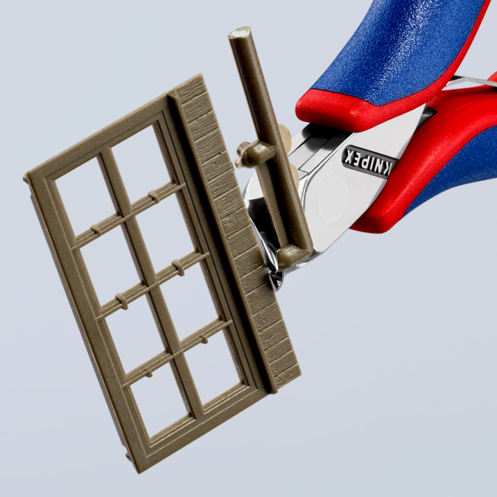 Кусачки торцевые Knipex для электроники, 115 мм (64 52 115)