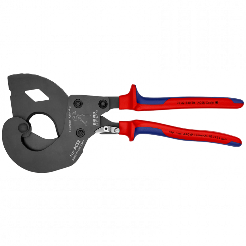 Ножницы Knipex для резки ACSR проводника (95 32 340 SR)