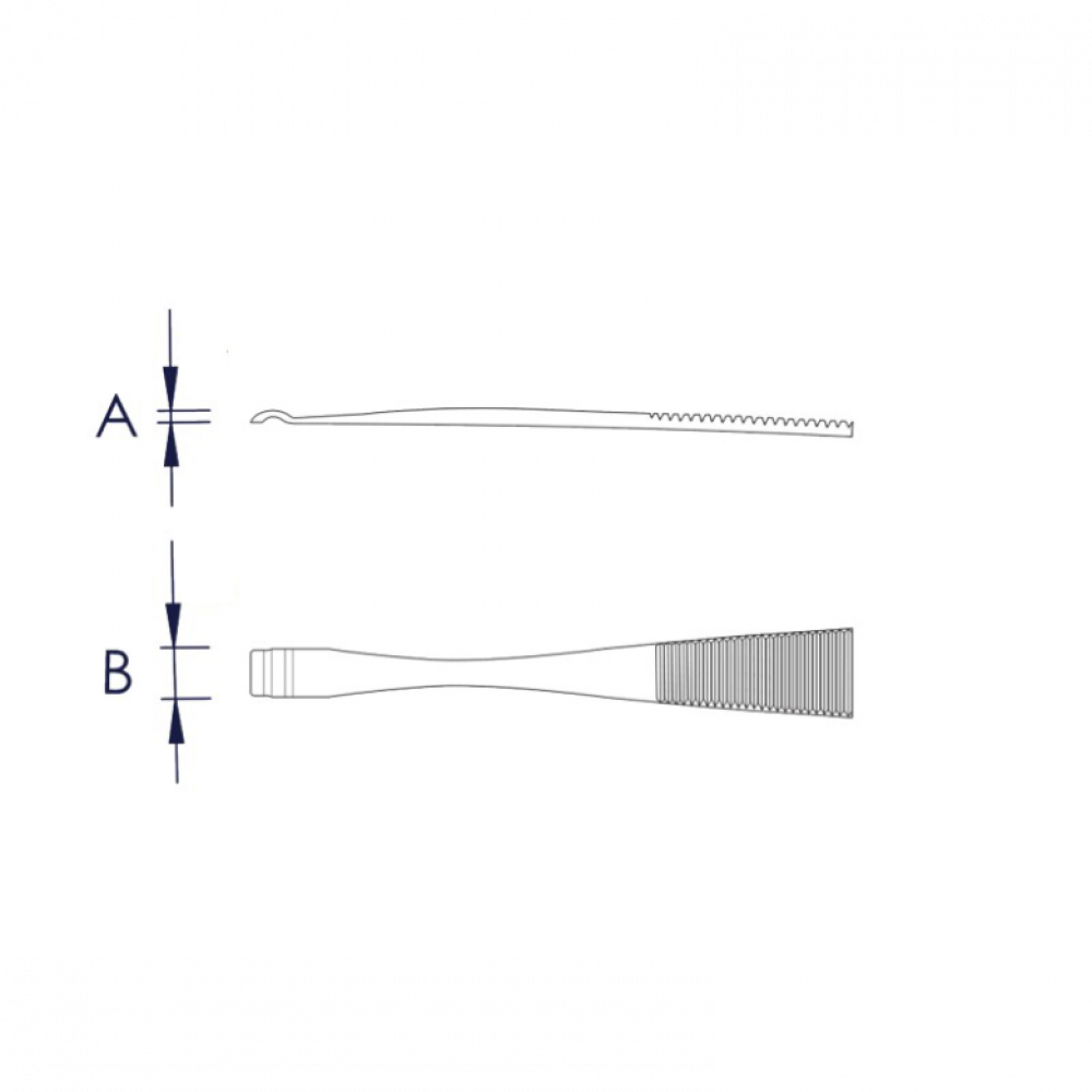 Пинцет Knipex монтажный, 145 мм (92 01 07)