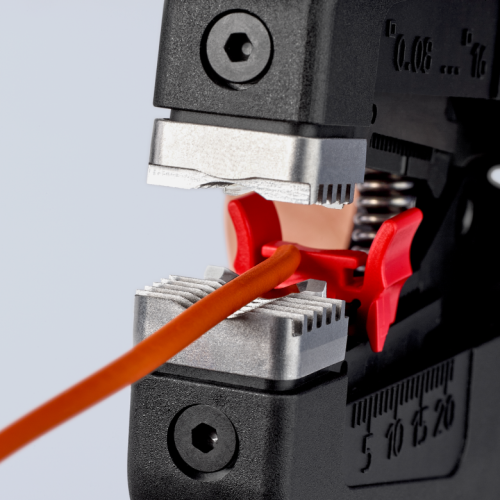 Стриппер автоматичний Knipex PreciStrip16 з кабелерезом (0,08 - 16 мм²) (12 52 195)