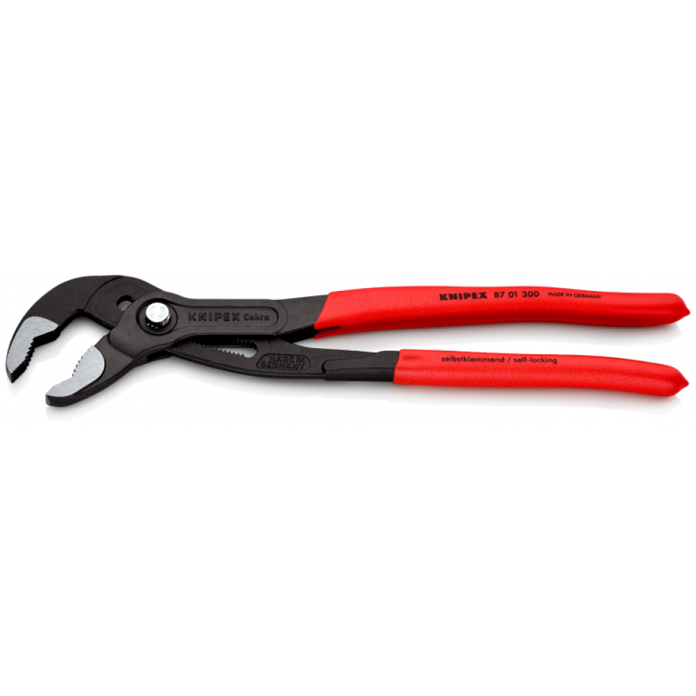 Переставні кліщі Knipex Cobra сантехнічні, 300 мм (87 01 300)