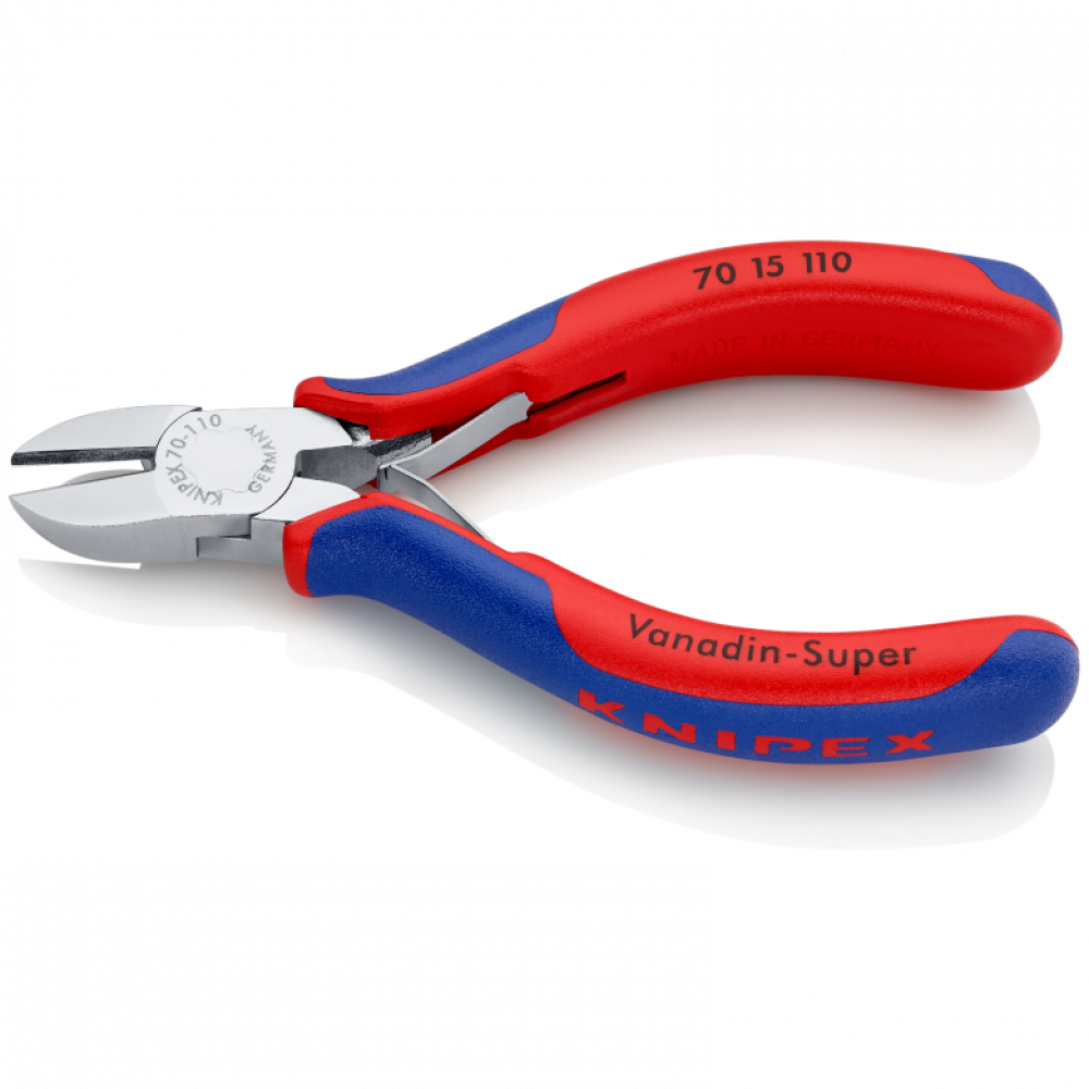 Кусачки бічні Knipex (хромовані), 110 мм (70 15 110)