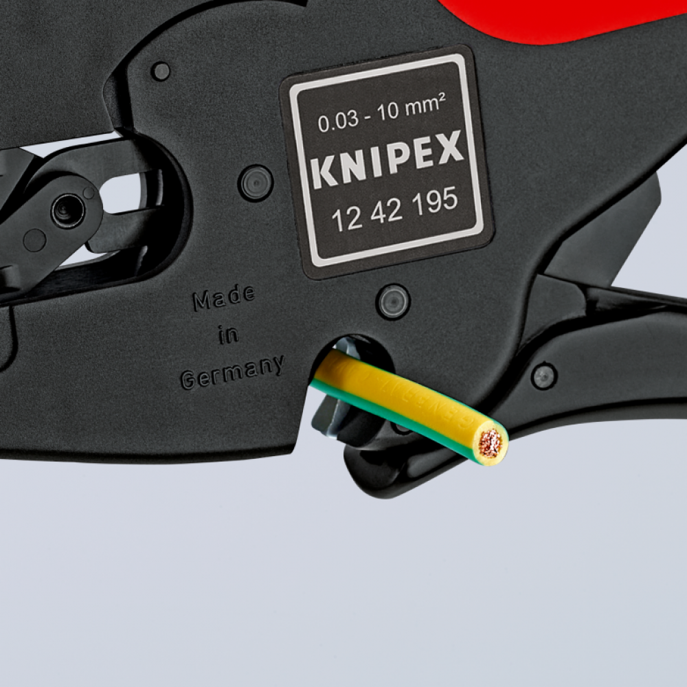 Автоматичний стрипер KNIPEX MultiStrip до 10,0 мм² (12 42 195)