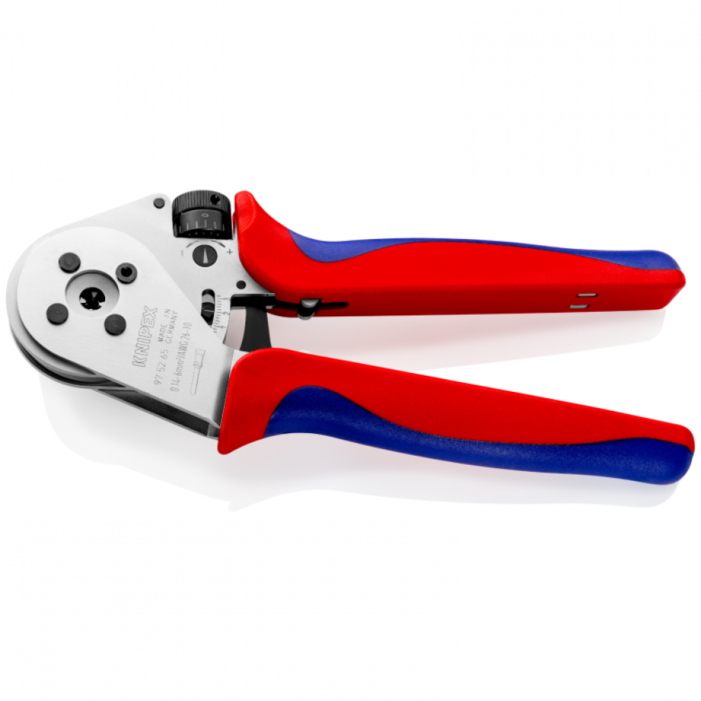 Инструмент Knipex для тетрагонального опрессования наточенных контактов (97 52 65)