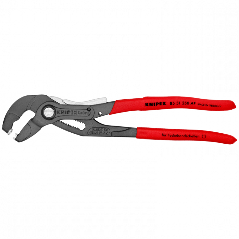 Щипцы для пружинных хомутов Knipex, 250 мм (85 51 250 AF)