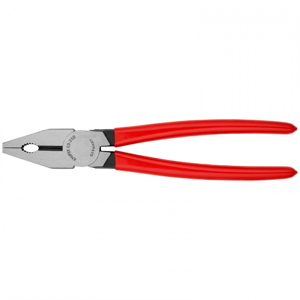 Плоскогубці Knipex комбіновані (фосфатовані), 250 мм (03 01 250)