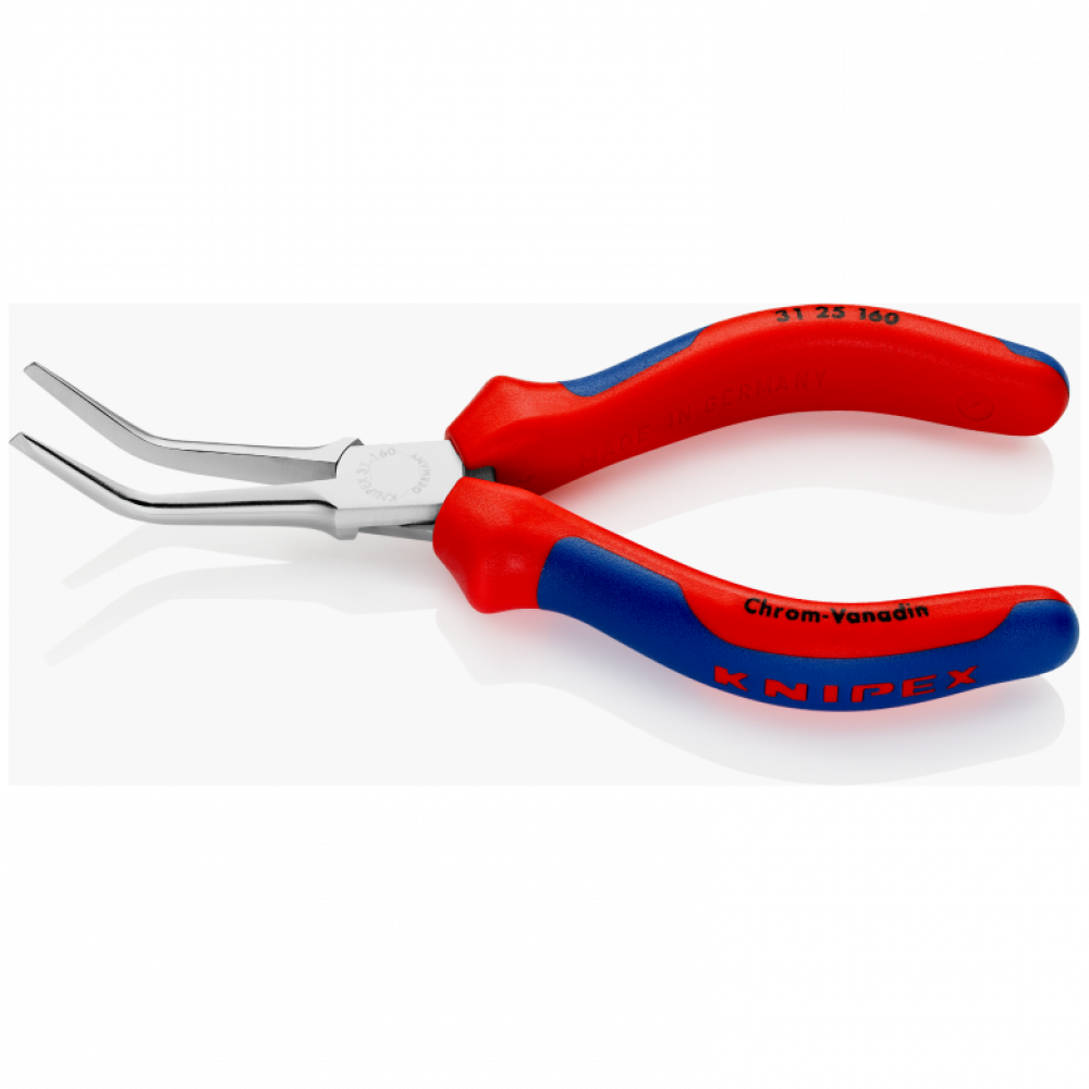 Плоскогубці захоплюючі Knipex (гострогубці), 160 мм (31 25 160)