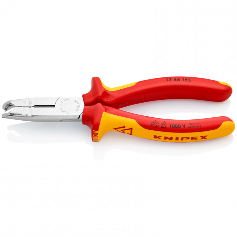 Клещи для удаления оболочки Knipex, 165 мм (13 46 165)
