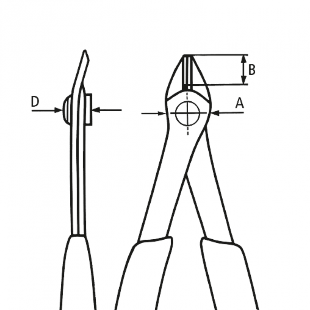 Кусачки Knipex Electronic Super Knips®, 125 мм (78 61 125)